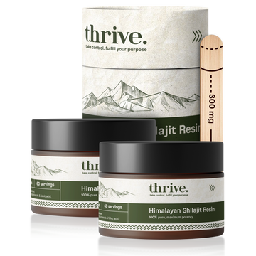 Shilajit Resin 60 Gram - Shiajit Resin - Testosterone Booster - Fulvinezuur -Thrive Supplements