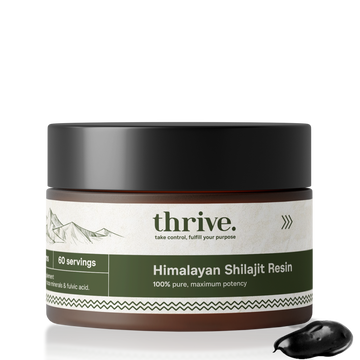 Shilajit Resin - Shiajit Resin - Testosterone Booster - Fulvinezuur -Thrive Supplements
