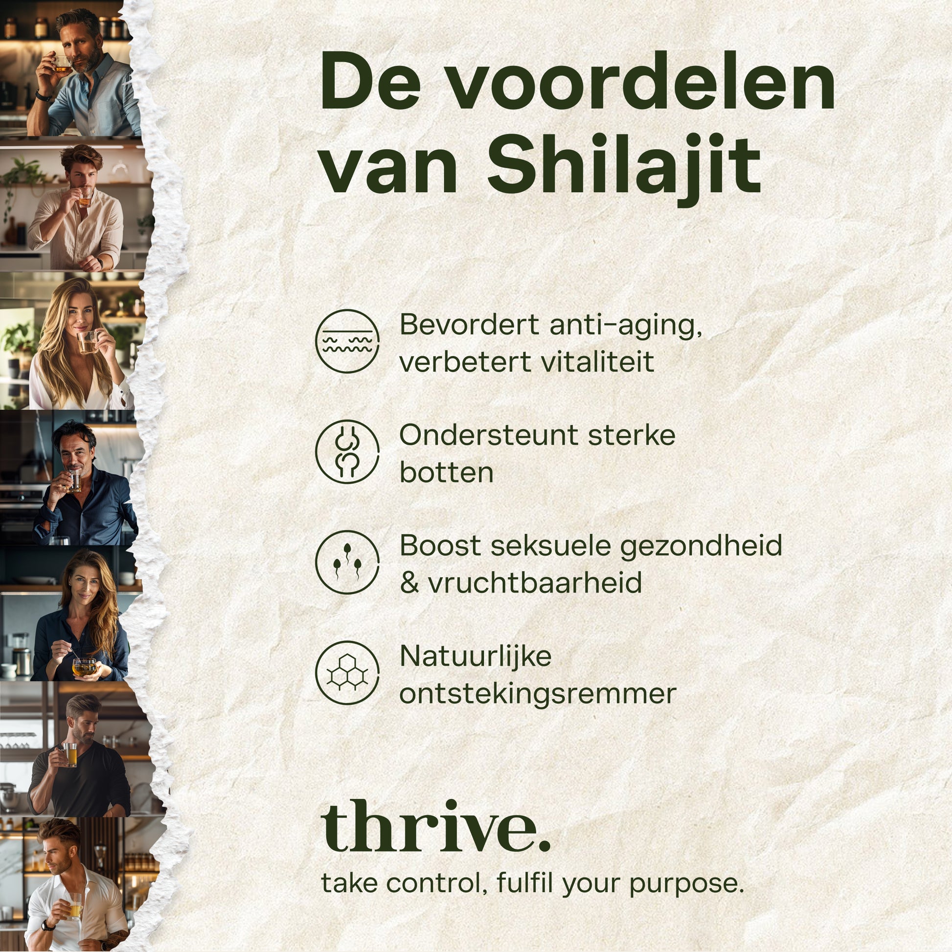 Shilajit Resin  - Shiajit Resin - Testosterone Booster - Fulvinezuur -Thrive Supplements