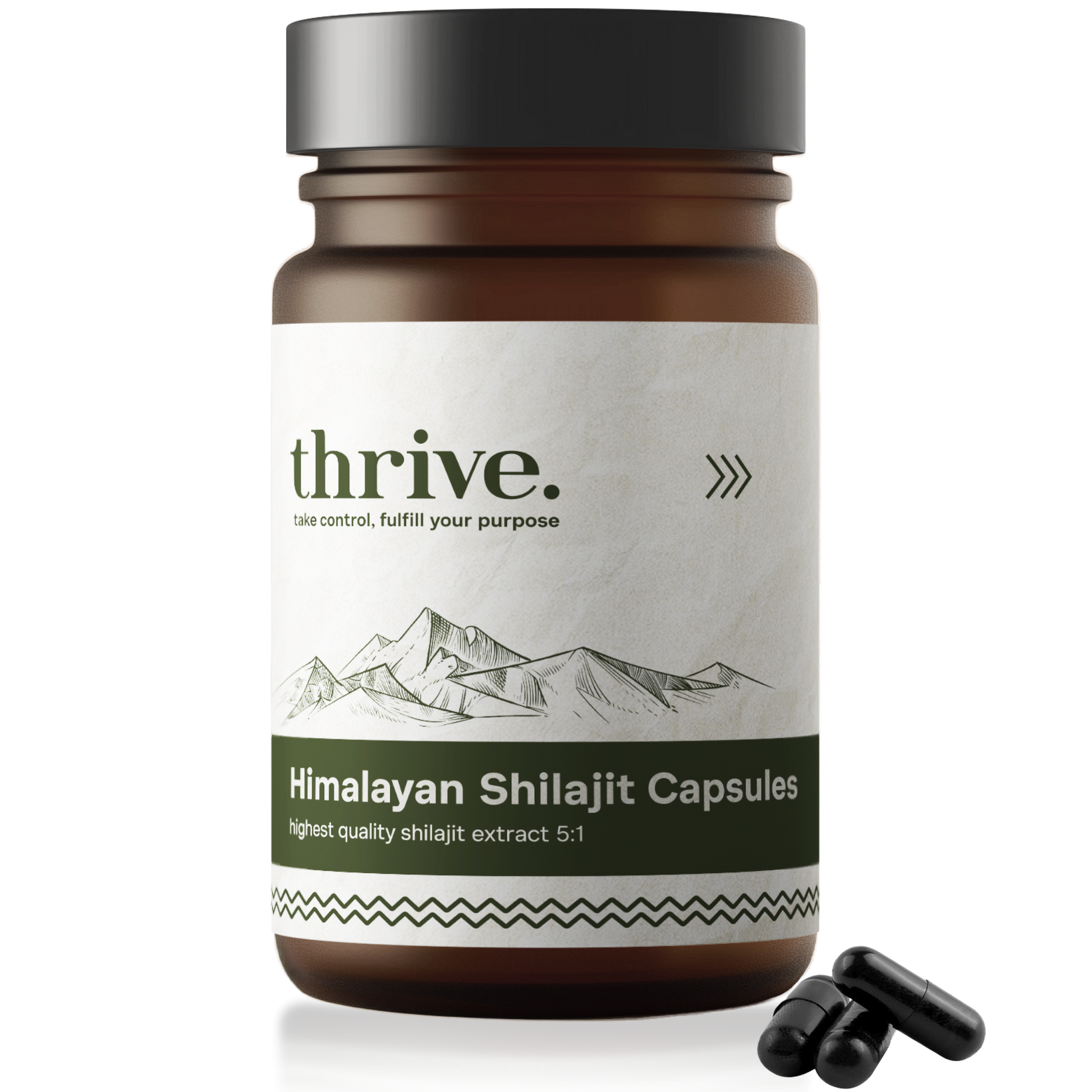 Shilajit Resin  - Shiajit Resin - Testosterone Booster - Fulvinezuur -Thrive Supplements