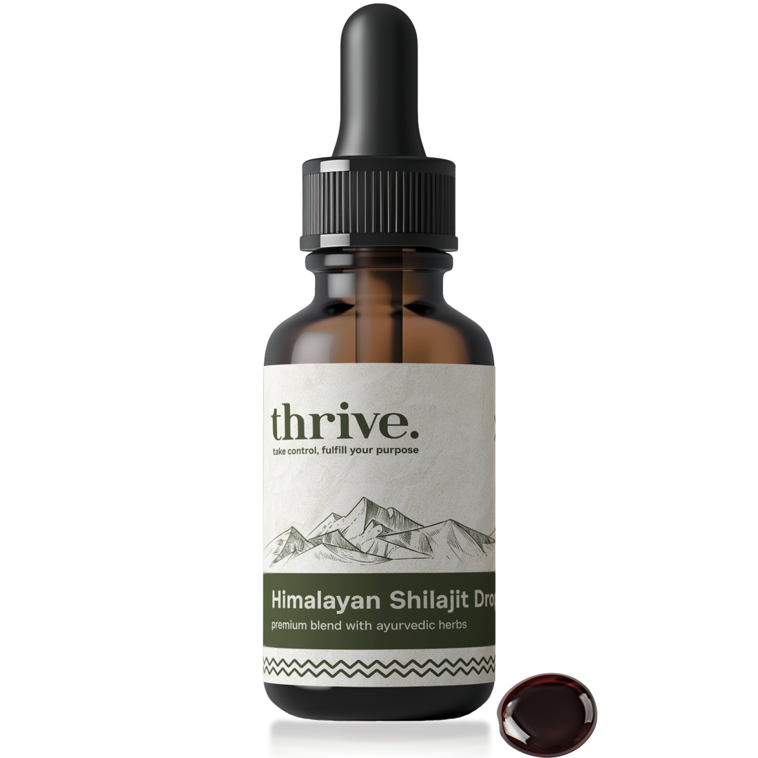 Shilajit Resin  - Shiajit Resin - Testosterone Booster - Fulvinezuur -Thrive Supplements